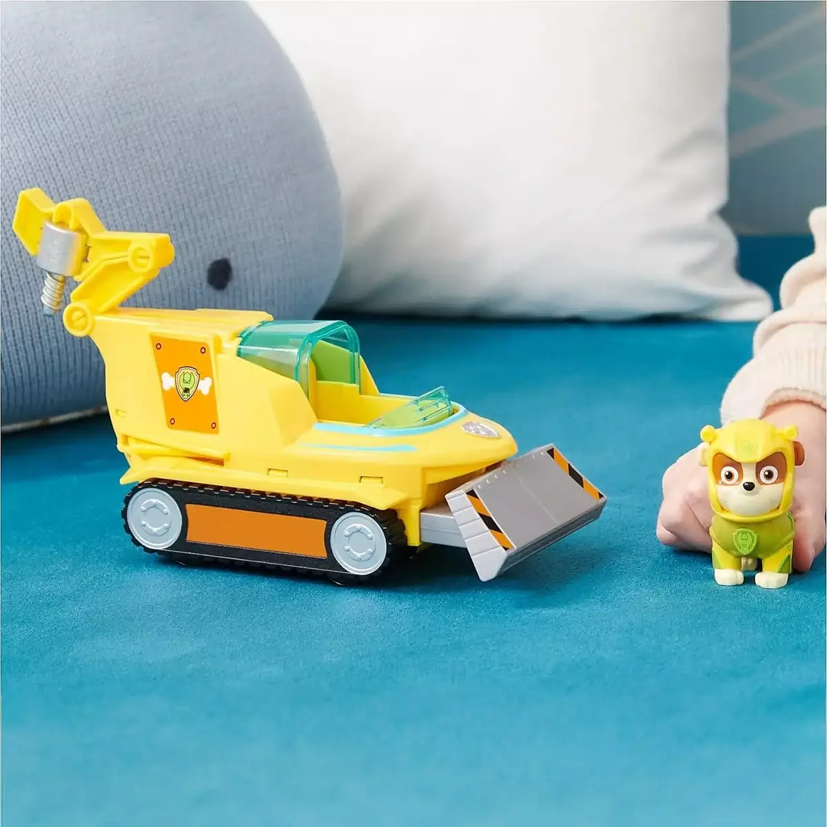 Paw Patrol Aqua Pups Rubble Köpek Yavrusu Figürlü