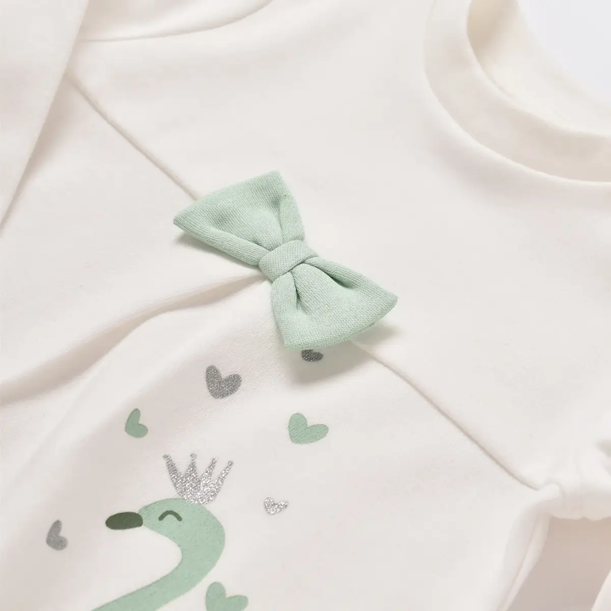 Bibaby 2li Takım Baby Flamingo Yeşil