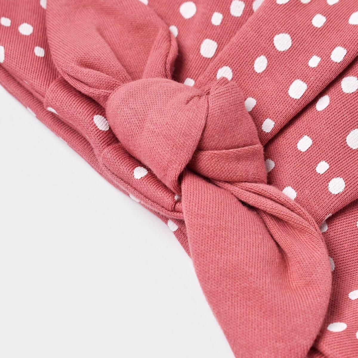 Bibaby Organik Şapka 2li Little Love Rose Dry