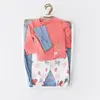 Bibaby Organk Zıbın Takımı Battaniyeli Tüllü Wild Flowers Spring Blue