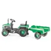 Dolu Römorklu Pedallı Traktör Yeşil