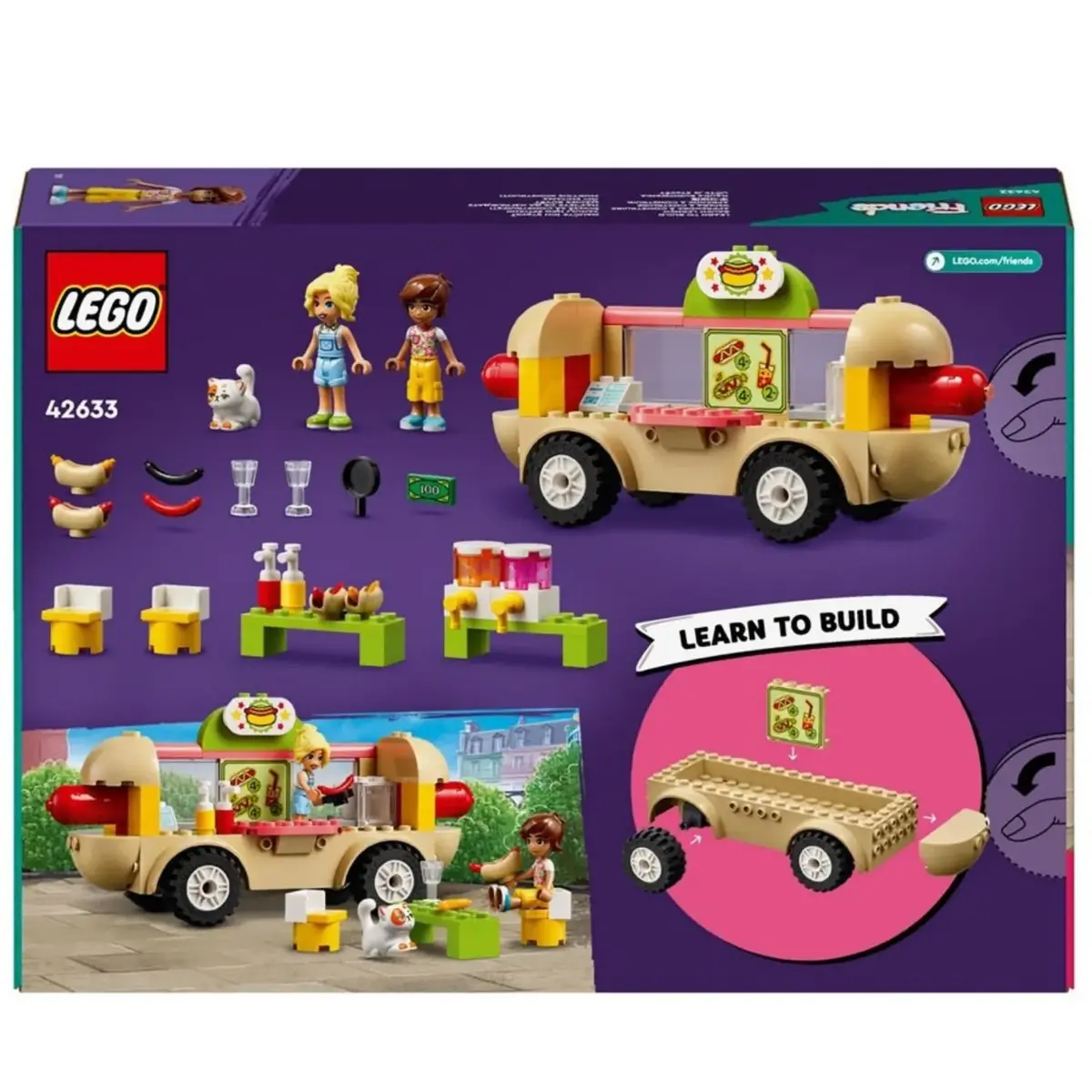 LEGO Friends Sosisli Sandviç Arabası