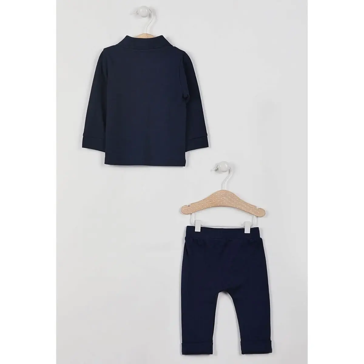 U.S. Polo 2li Takım Uzun Kol Lacivert