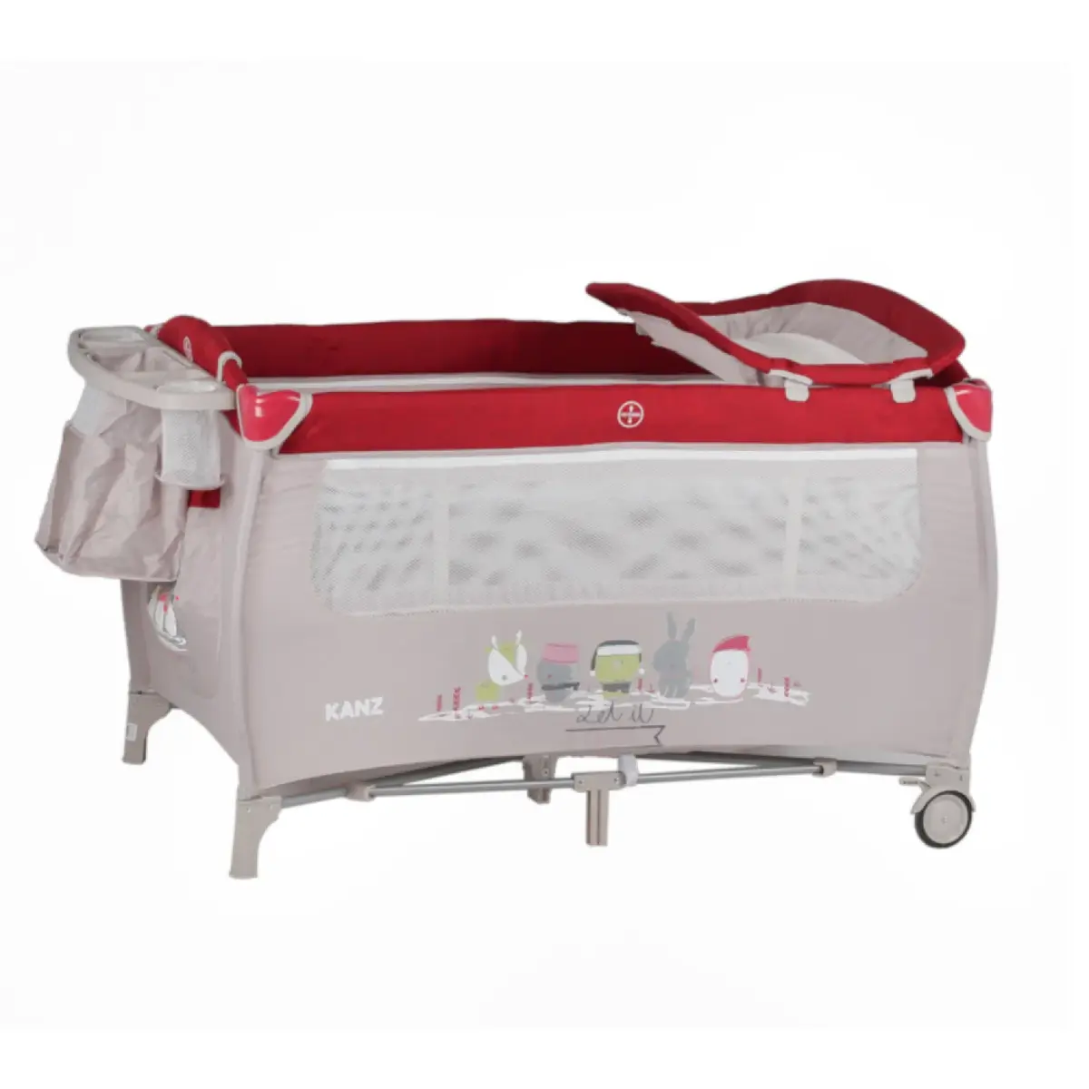 Kanz Pretty Oyun Parkı Yeni 70x120 cm Kırmızı