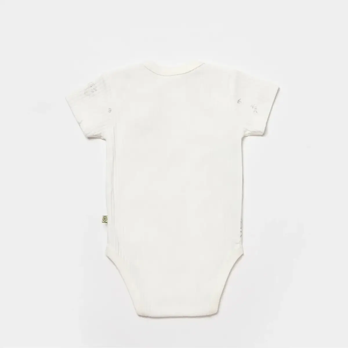 Bibaby Organik Body Kısa Kol Koala Jungle Gri