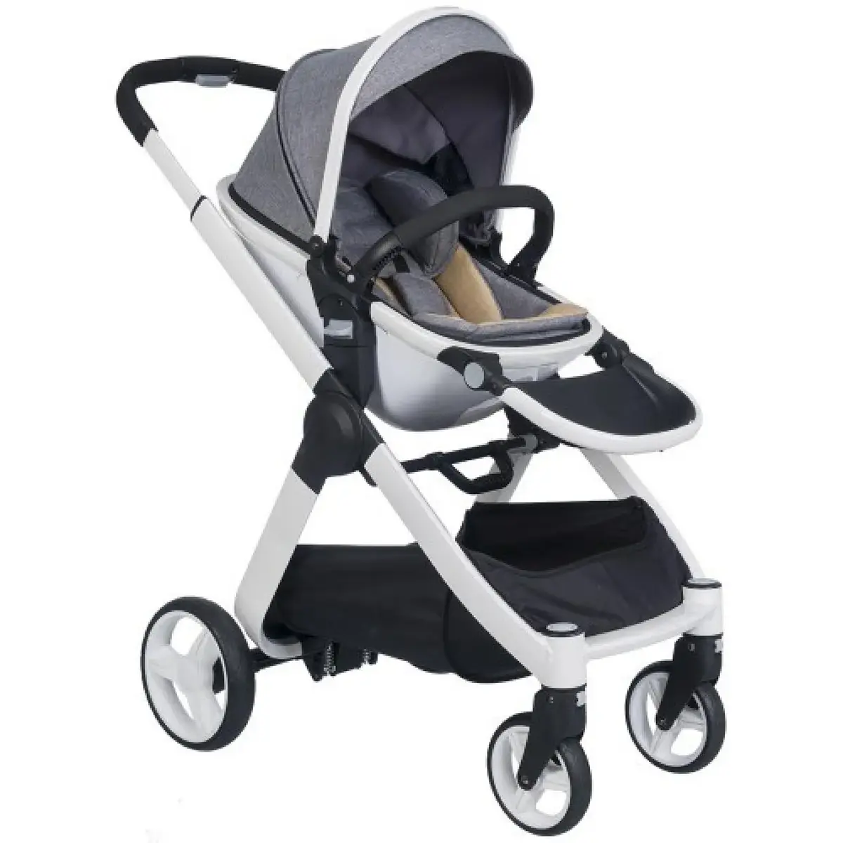 Pierre Cardin Auston Travel Sistem Bebek Arabası Gri