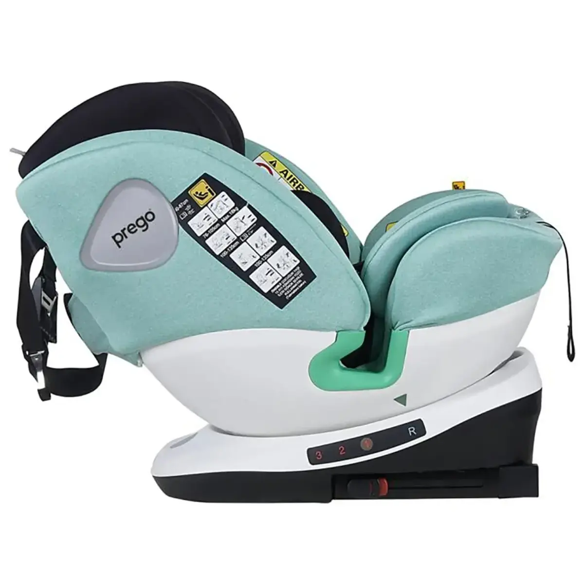 Prego Q9000 Cosmofix I-Size Oto Koltuğu 0-36 Kg Yeşil