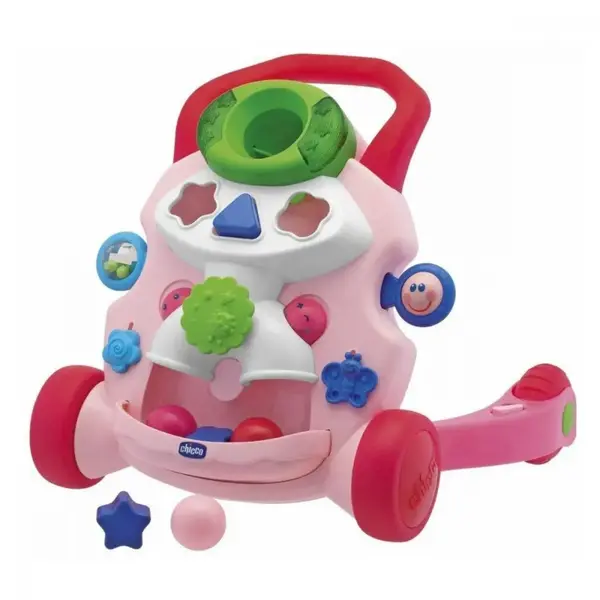 Chicco İlk Adımlar Aktivite Yürüteç Pembe