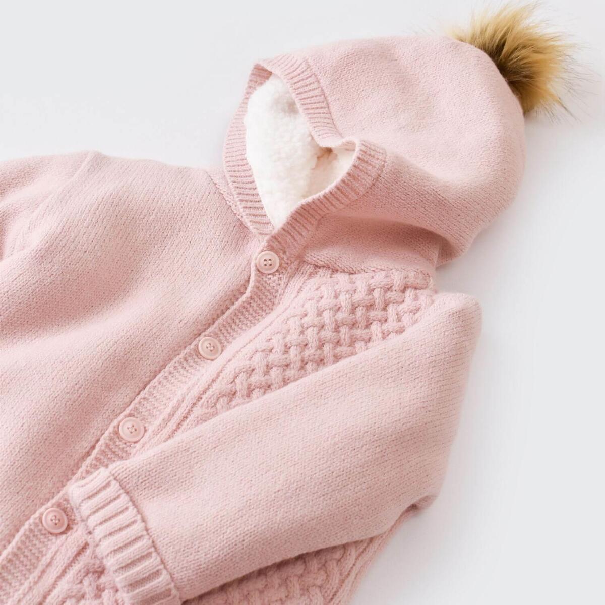 Bibaby Tulum Cepli Welsoft Triko Pembe