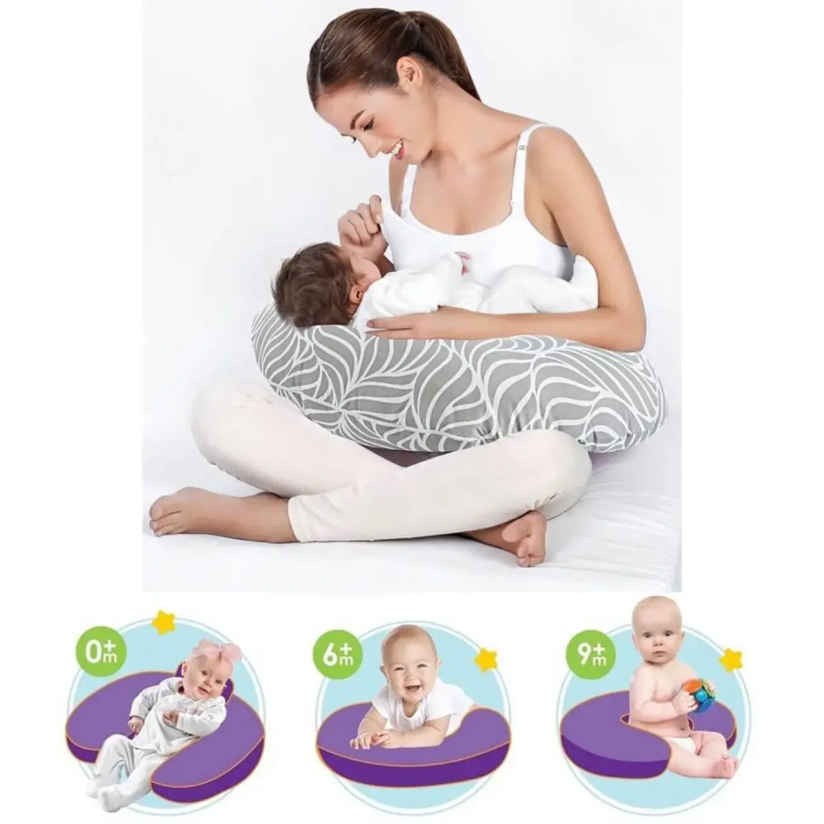 Momys Care Emzirme ve Destek Minderi Panda