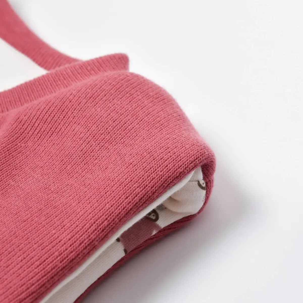 Bibaby Organik Yelek Little Love Rose Dry