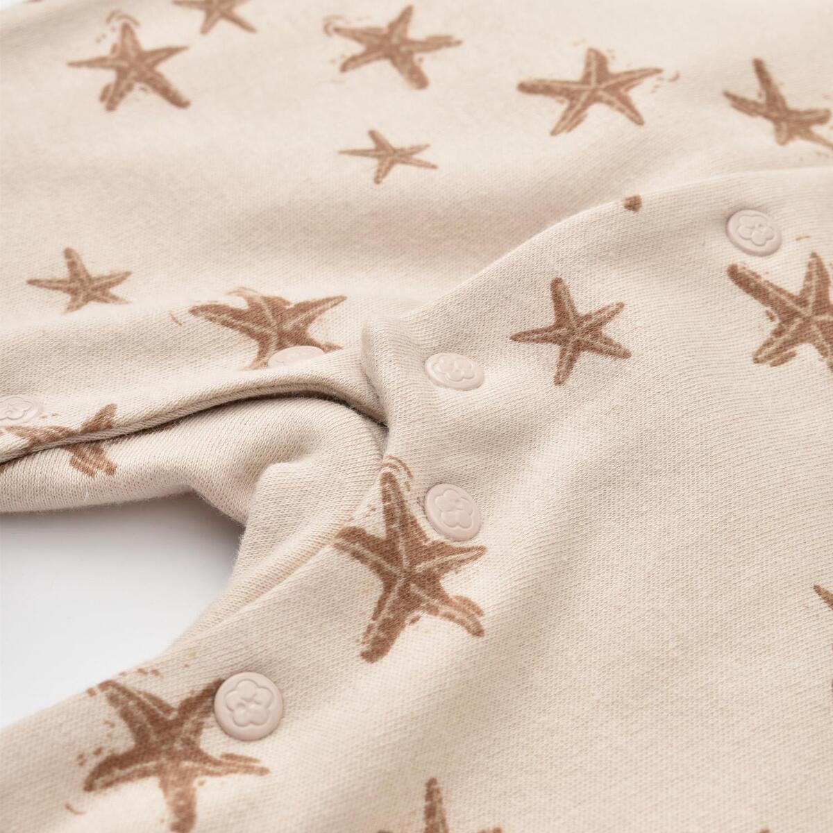 Bibaby Organik Tulum Çoraptolon Magic Starfish Latte