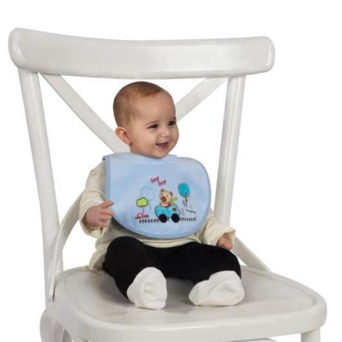Sevi Bebe Ağız Salgı Önlüğü Arabalı Ayı