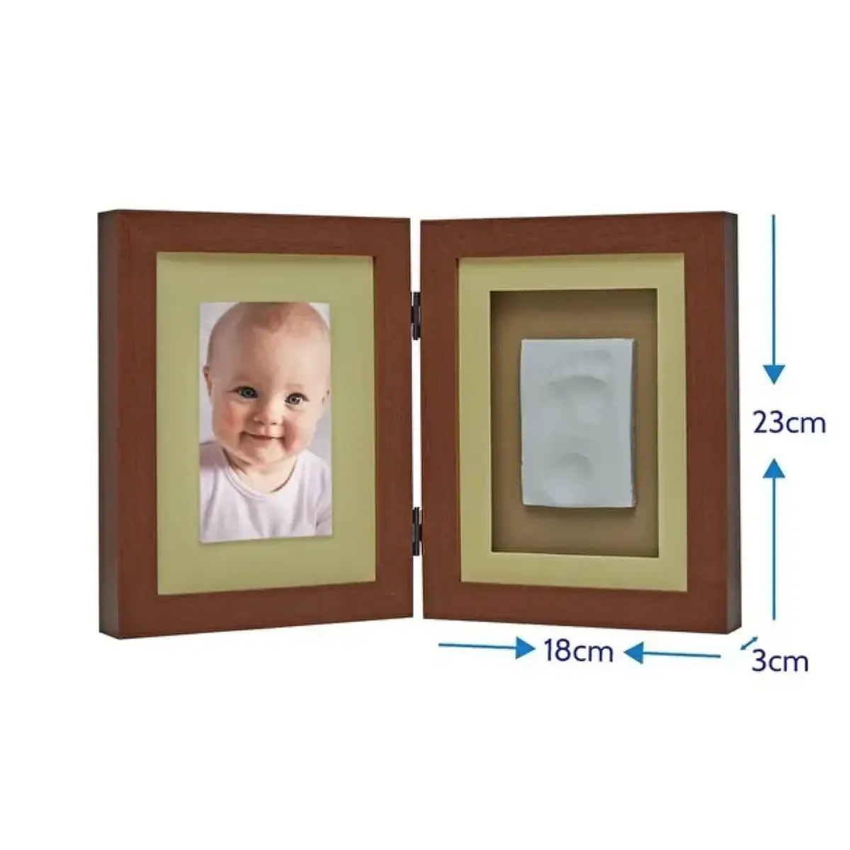 Baby Memory Prints Masa Çerçevesi Ceviz