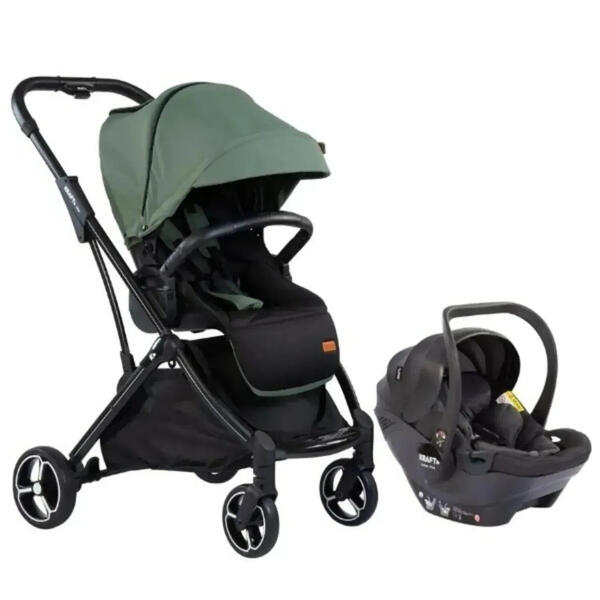 Kraft Viva I-Size Travel Sistem Bebek Arabası Green 1*1