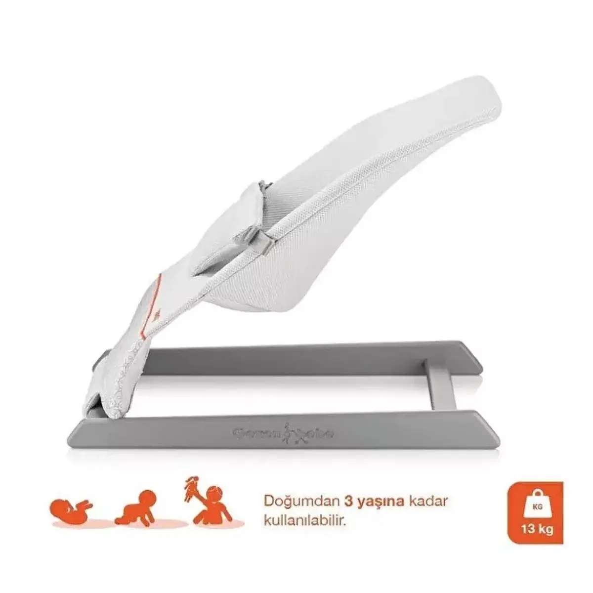 Gezenbebe Bouncy Ev Tipi Ana Kucağı Powder