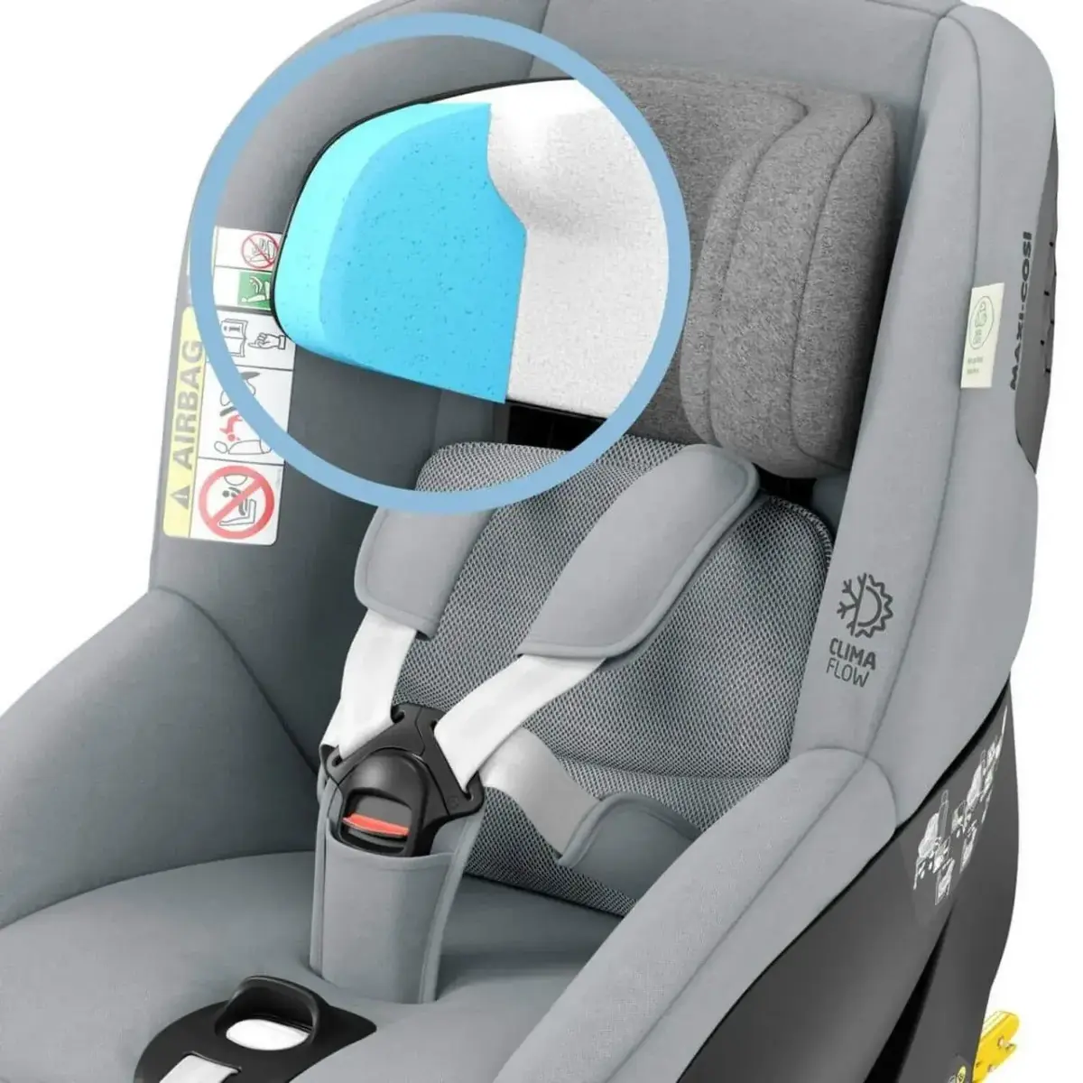 Maxi-Cosi Mica Pro Eco I-Size Isofixli Oto Koltuğu 0-18 Kg Authentic Grey