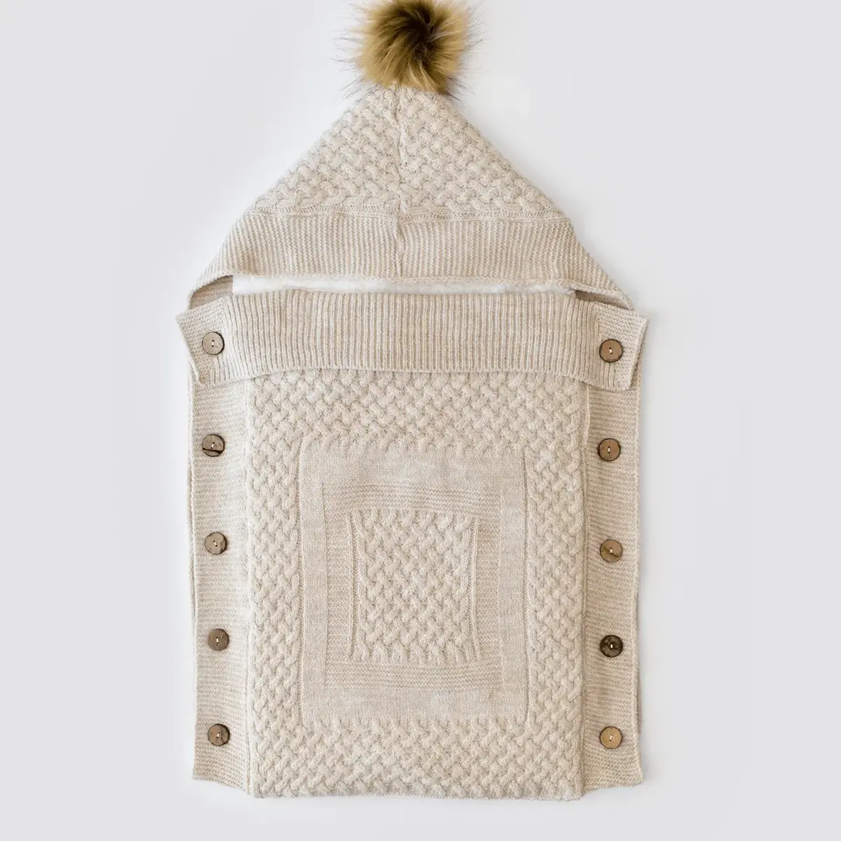 Bibaby Kundak Triko Elegance Bej