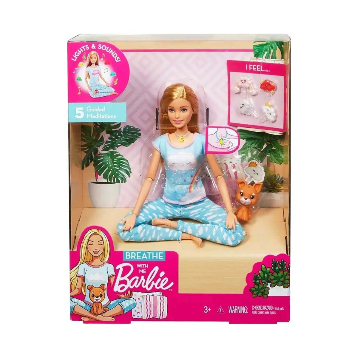 Barbie Wellness Barbie Nefes Egzersizi Bebeği