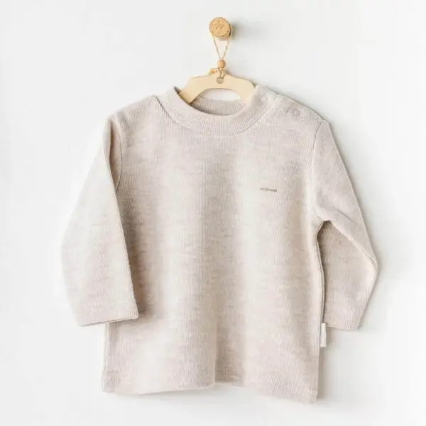Andy Wawa Sweatshirt Basic Bej Melanj