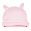 Babyjem Yenidoğan Bebe Şapka Kulaklı Pembe
