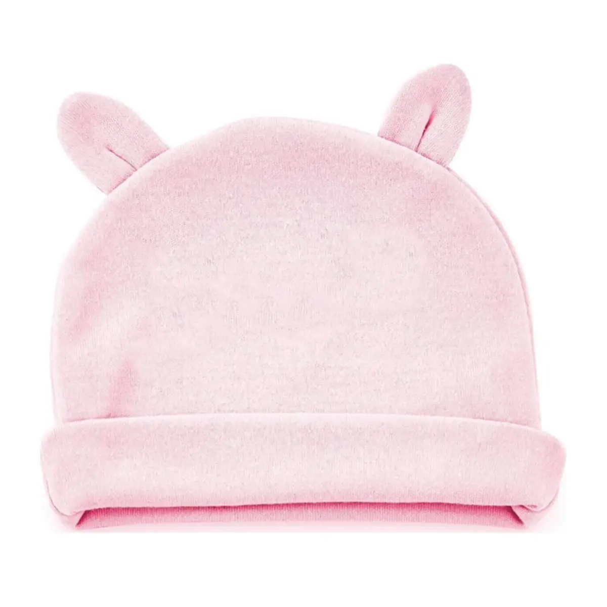 Babyjem Yenidoğan Bebe Şapka Kulaklı Pembe Babyjem Yenidoğan Bebe Şapka Kulaklı Pembe