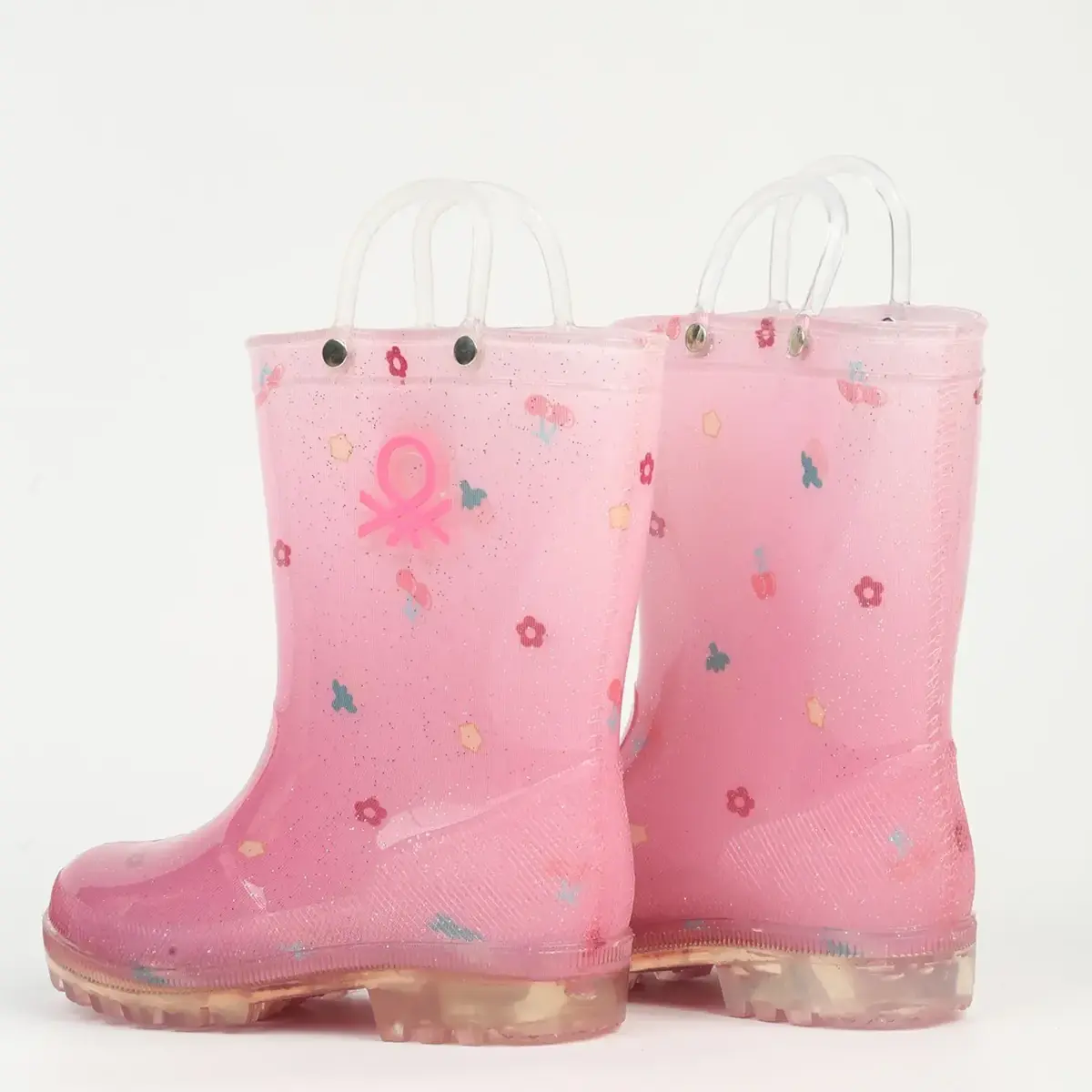 Benetton Su Geçirmez Yağmur Botu Pembe