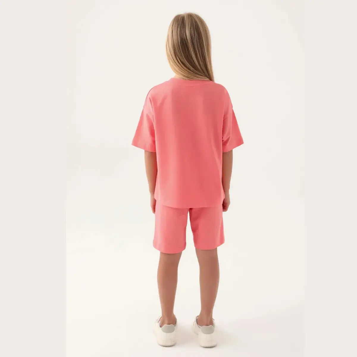 U.S. Polo 2li Takım Bermuda Neon Pembe