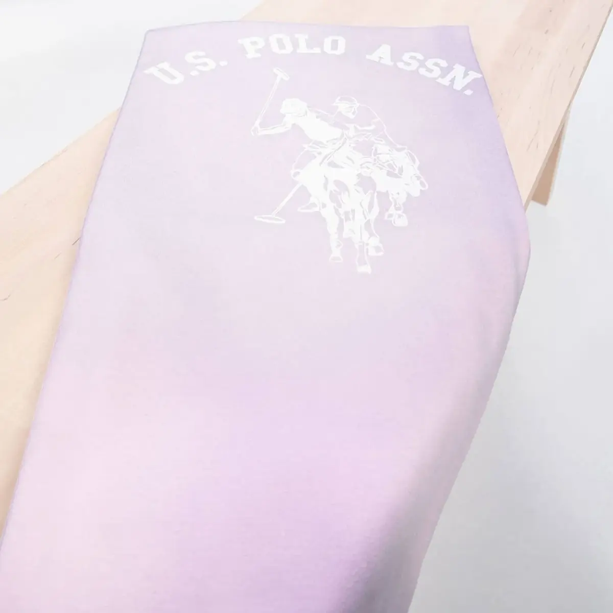 U.S. Polo Battaniye Açık Lila