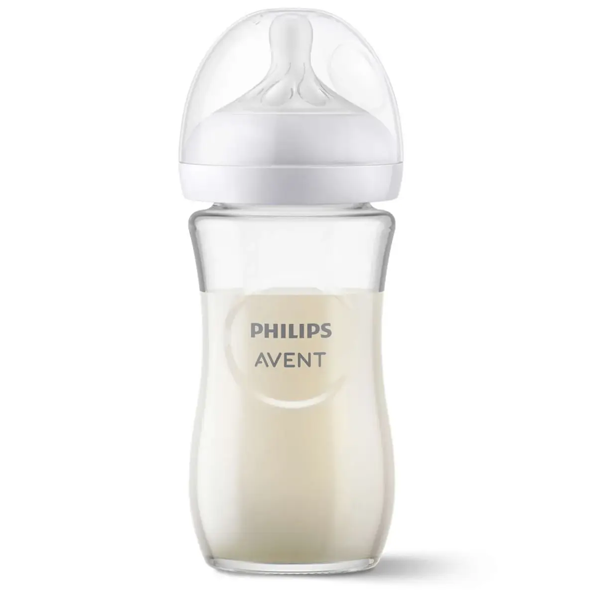 Philips Avent Doğal Tepkili Cam Biberon 240ml 1+ Ay