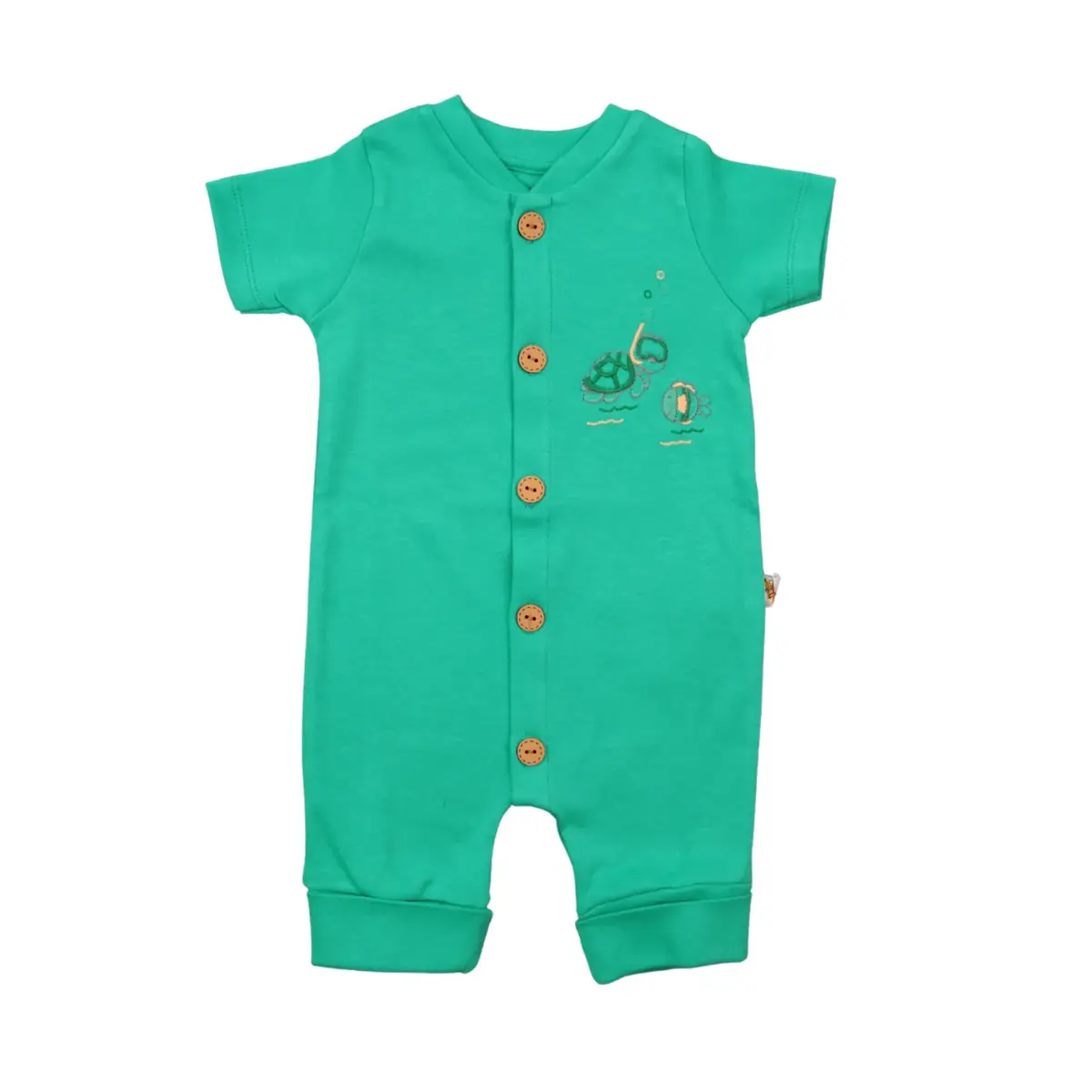 Mini Damla Tulum Kısa Balıklı Yeşil Mini Damla Tulum Kısa Balıklı Yeşil