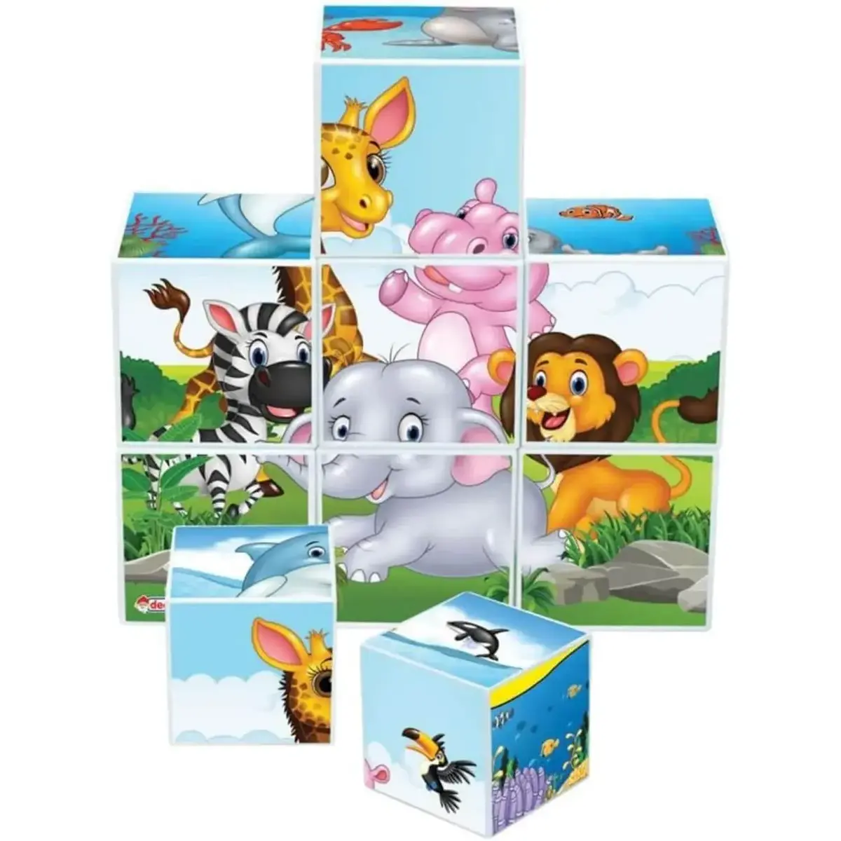 Dede Aklımda Resimli Küpler 9lu