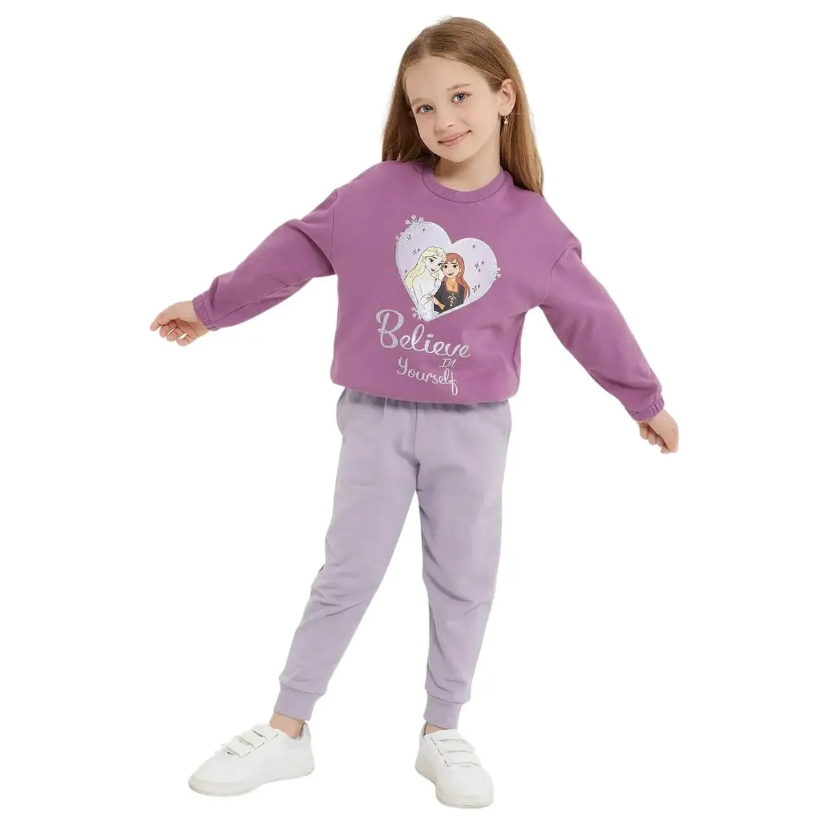 Frozen Eşofman Takımı Eflatun