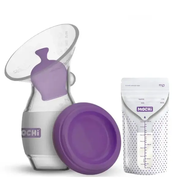 Mochi Manuel Göğüs Pompası+ Süt Saklama Poşeti 50li