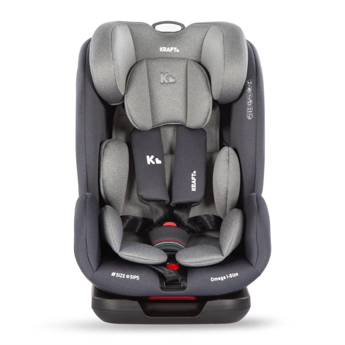 Kraft Omega I-Size Oto Koltuğu 9-36 Kg Light Grey