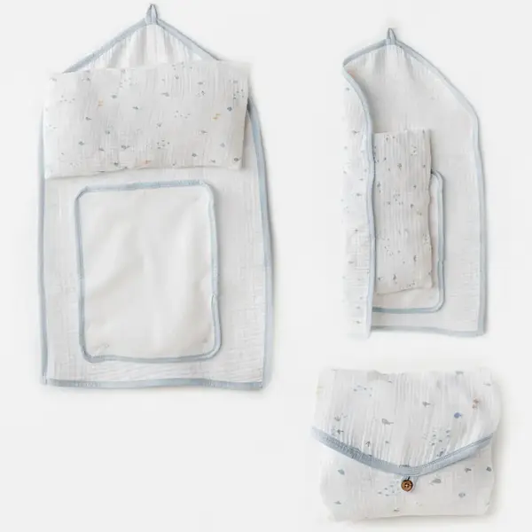 Andy Wawa Alt Açma Müslin Ocean Is My Happy Place Beyaz