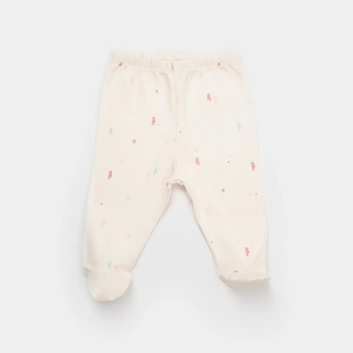 Bibaby Organik Hastane Çıkışı 5li Save The Seahorse Bej - Mint