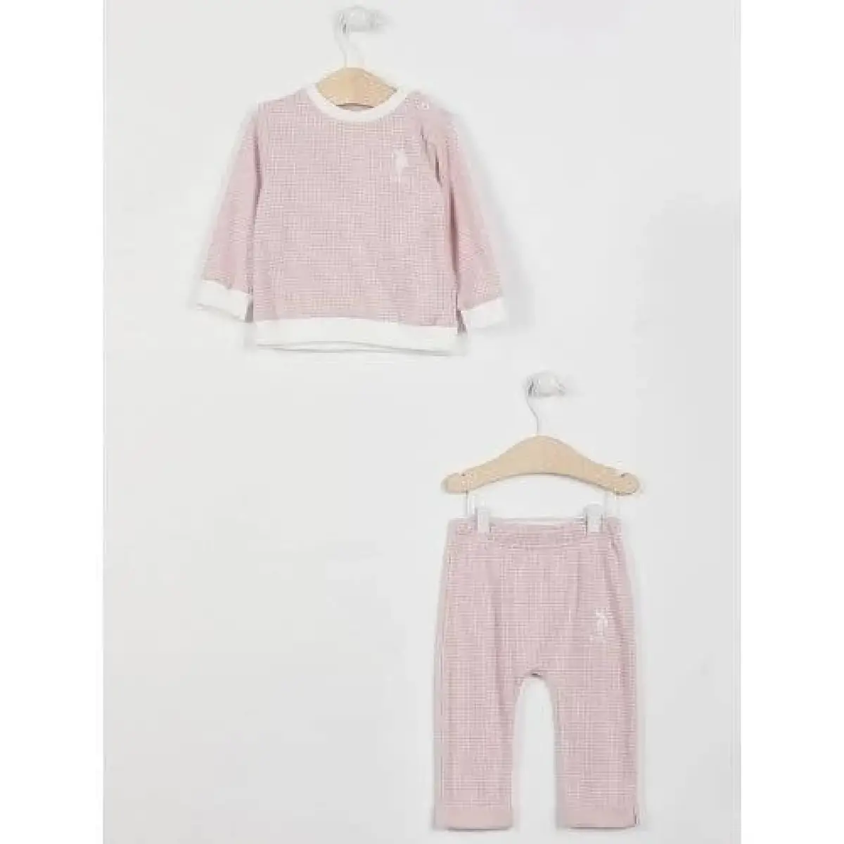 U.S. Polo 2li Takım Retro Pembe