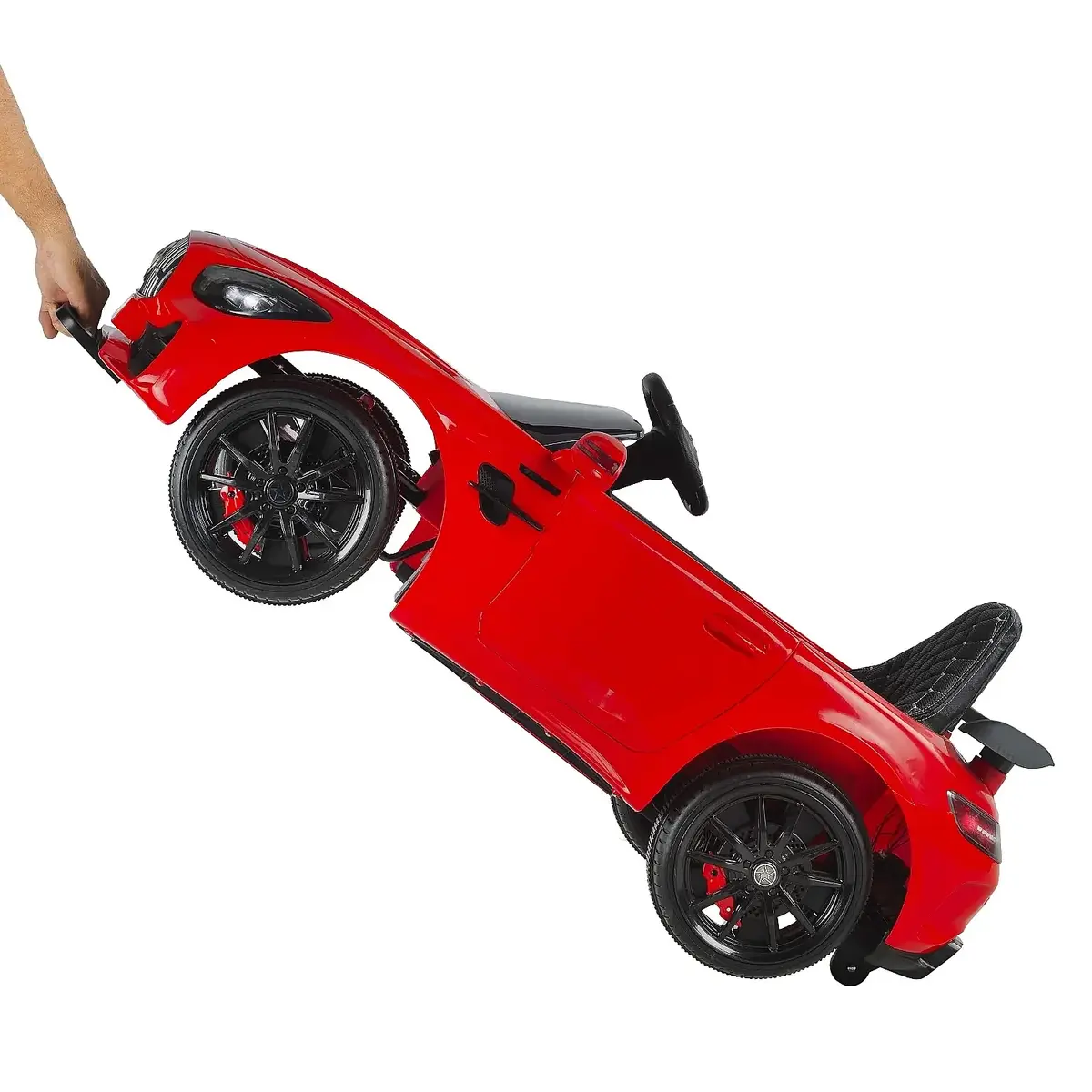 Babyhope 444 GTR Sport Akülü Araba Kırmızı 12V