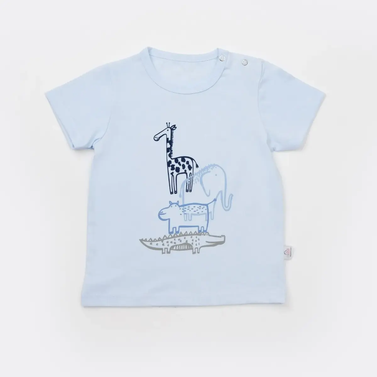 Bibaby T-Shirt Bimini Sun Safari Mavi