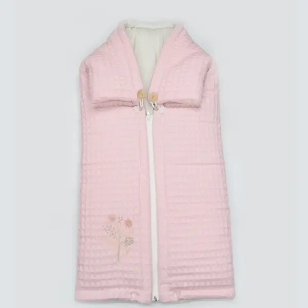 Bistyle Battaniye Pike Fermuarlı Natural Life Girl Pembe
