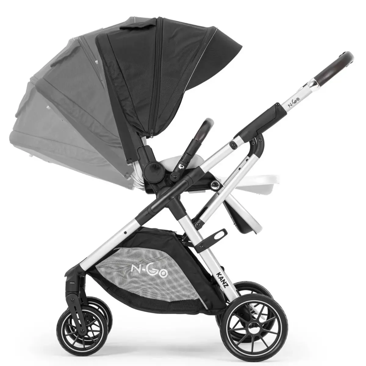 Kanz N-Go Travel Sistem Bebek Arabası Siyah
