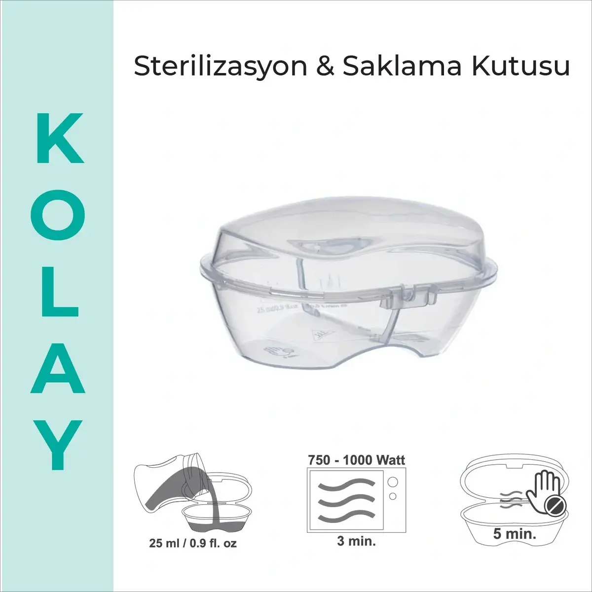 Mamajoo Silikon Göğüs Ucu Koruyucu Saklama Kutulu