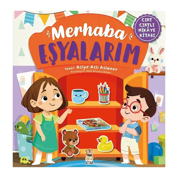 Merhaba Eşyalarım Cırtlı Kitap