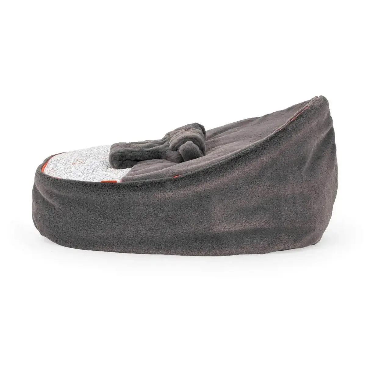 Gezenbebe Comfy Dolgulu Bebek Pufu Charcoal