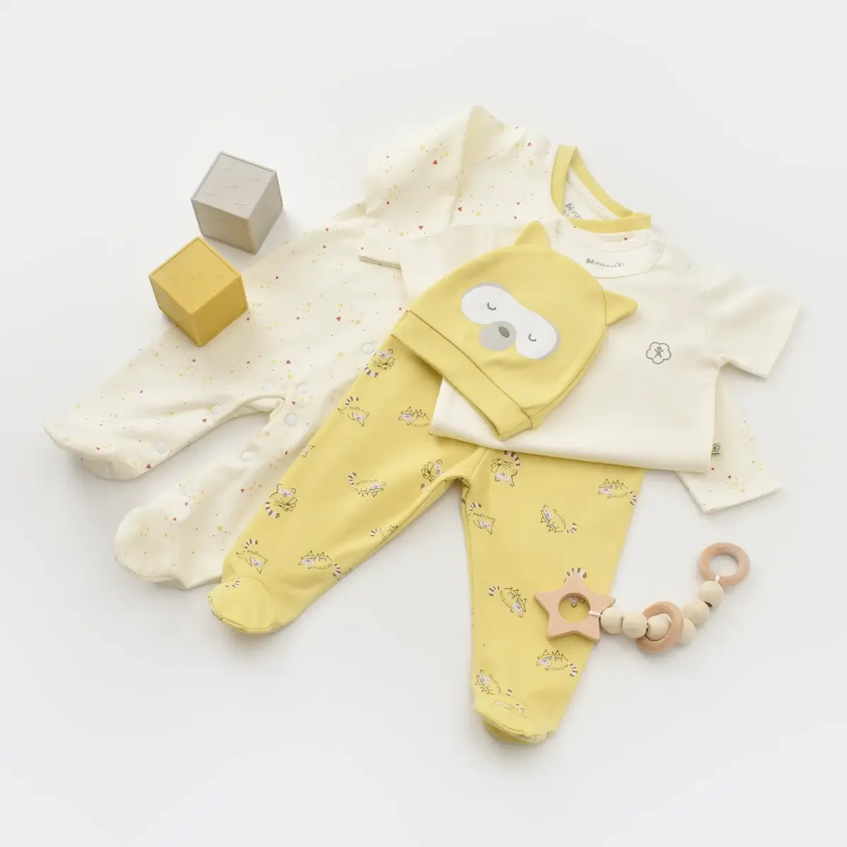 Bibaby Organik Hastane Çıkışı 10lu Baby Racoon Lemon Grass Vanilla Ice