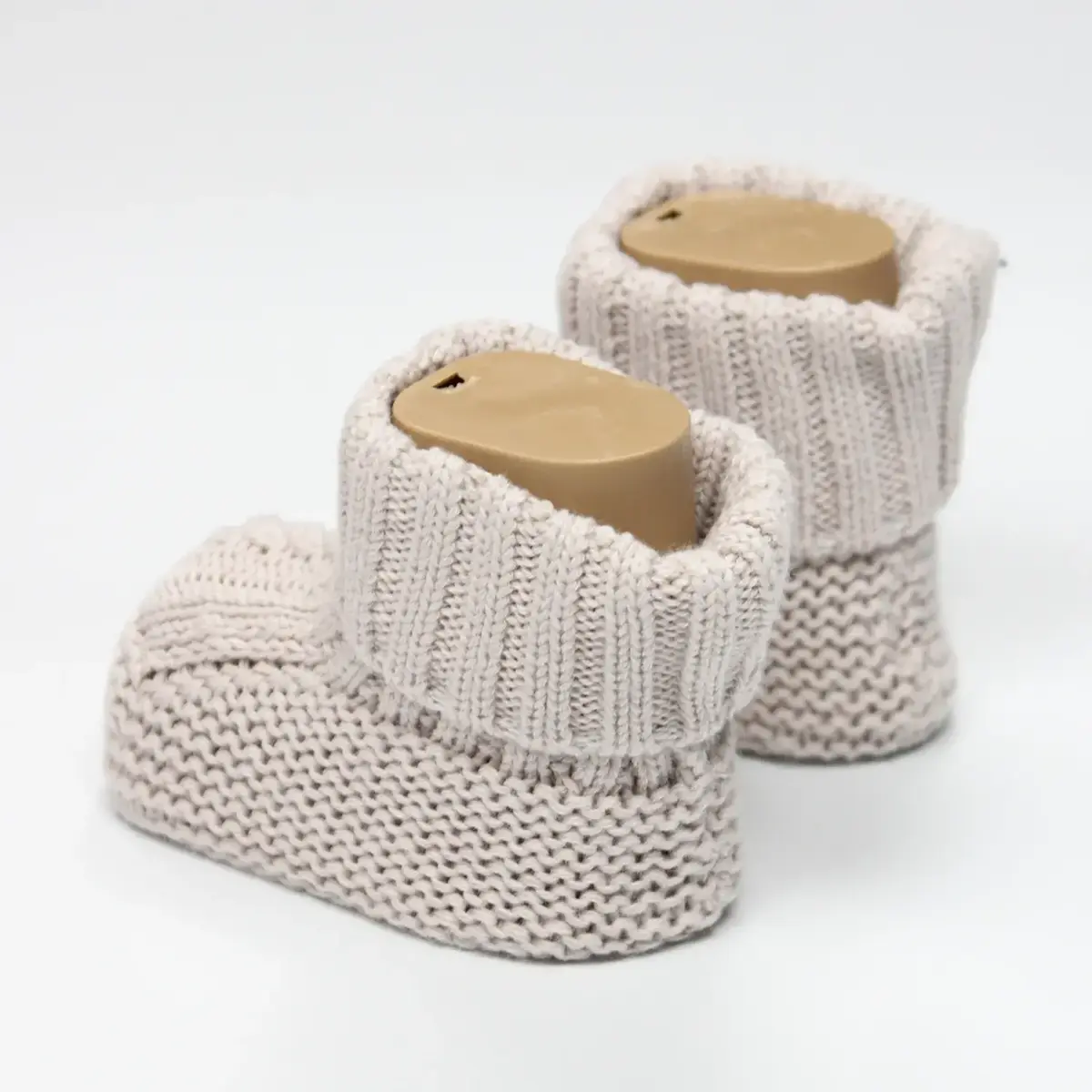 Bistyle Patik Triko Seperatörlü Bej