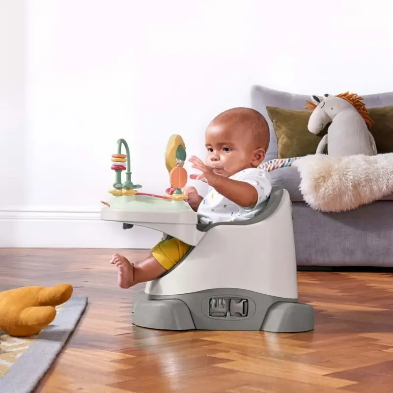 Mamas & Papas Baby Bug Oyuncaklı Portatif Mama Sandalyesi Pebble