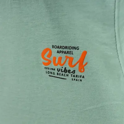 Winimo T-Shirt Surf Baskılı Yeşil