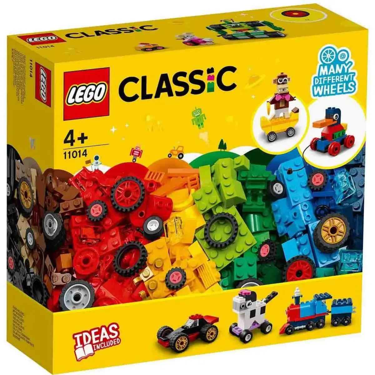 LEGO Classic Yapım Parçaları ve Tekerlekler 11014